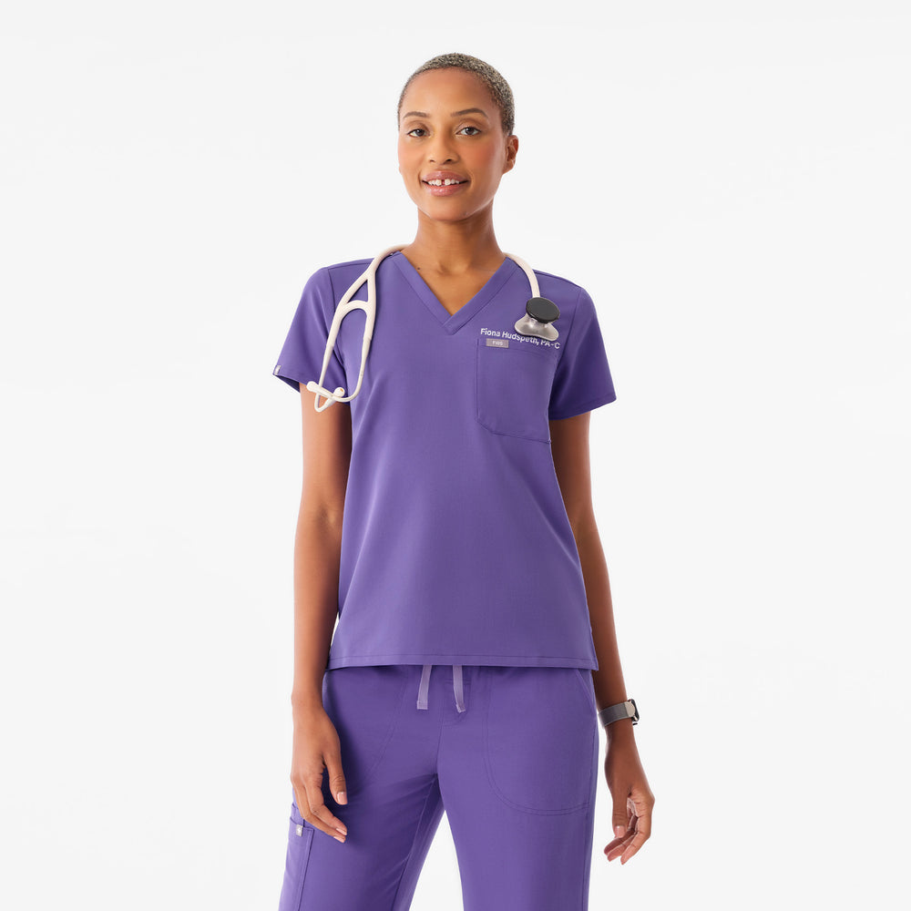 Women's Amethyst Catarina Petite -  Scrub Top™