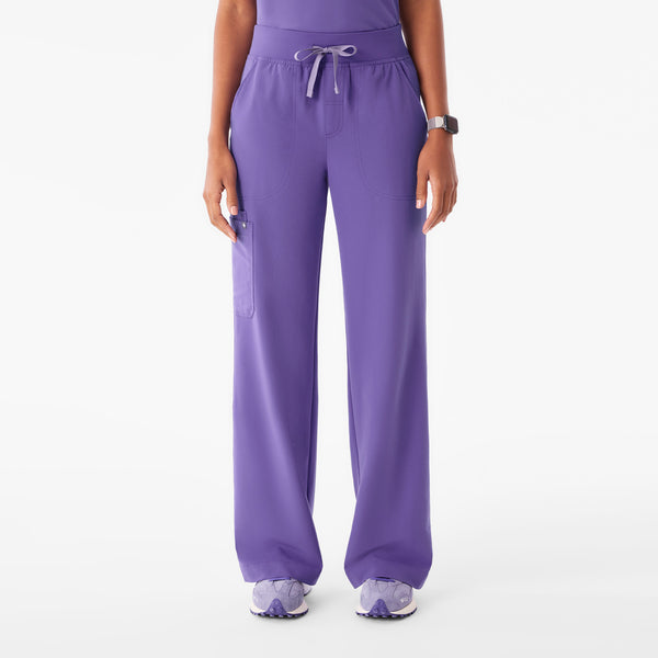 Women's Amethyst Isabel High-Rise Wide-Leg - Scrub Pant