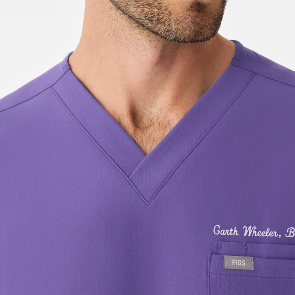 Men's Amethyst Leon -  Scrub Top™