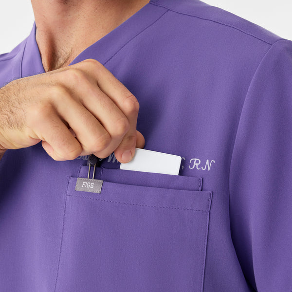 Men's Amethyst Leon -  Scrub Top™