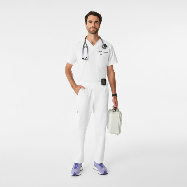 Men's Optic White Axim - Straight-Leg Scrub Pant™
