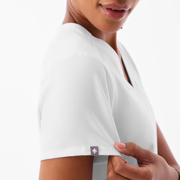 Women's Optic White Casma -  Scrub Top™