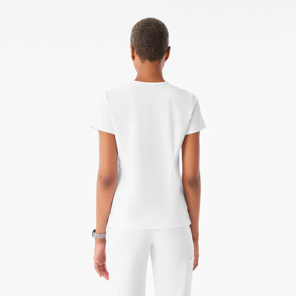 Women's Optic White Catarina -  Scrub Top™