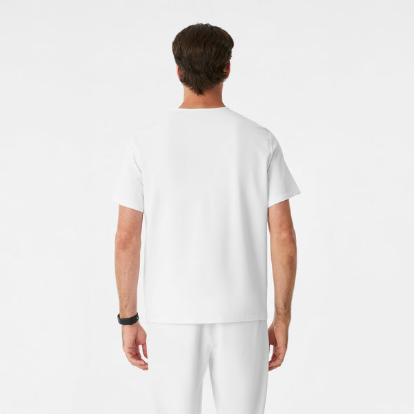Men's Optic White Chisec -  Scrub Top™
