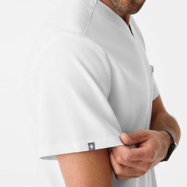 Men's Optic White Chisec -  Scrub Top™