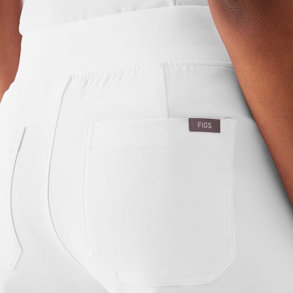 Women's Optic White Livingston High-Rise- Tall Straight-Leg Scrub Pant™