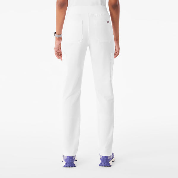Women's Optic White Yola High-Rise Slim  - Petite  Scrub Pant™