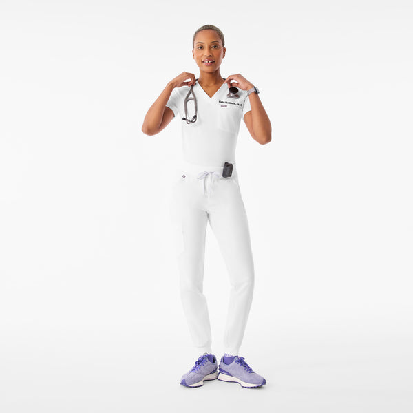 Women's Optic White Zamora High-Rise - Jogger Scrub Pant™
