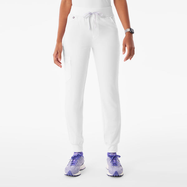 Women's Optic White Zamora High-Rise - Jogger Scrub Pant™
