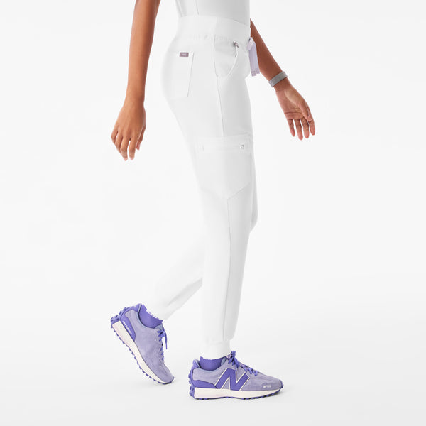 Women's Optic White Zamora High-Rise - Jogger Scrub Pant™
