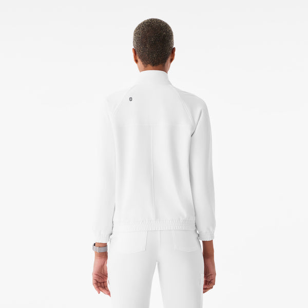 Women's Optic White Sydney - Scrub Jacket