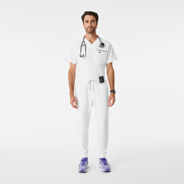 Men's Optic White Tansen - Jogger Scrub Pant™