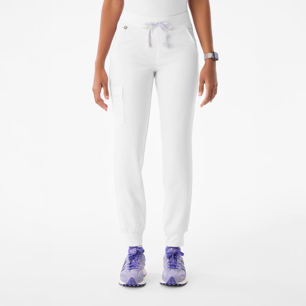 Women's Optic White Zamora - Jogger Scrub Pant™
