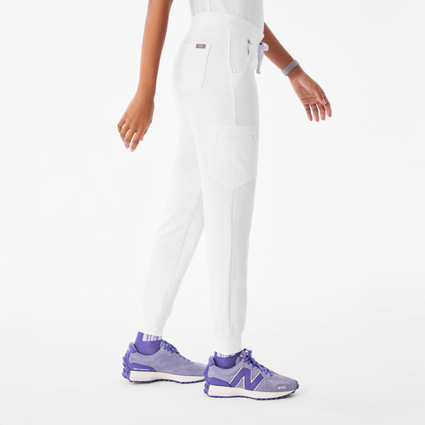 Women's Optic White Zamora - Jogger Scrub Pant™