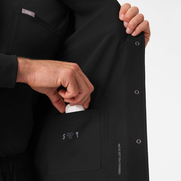Men's Black Troy Scub jacket