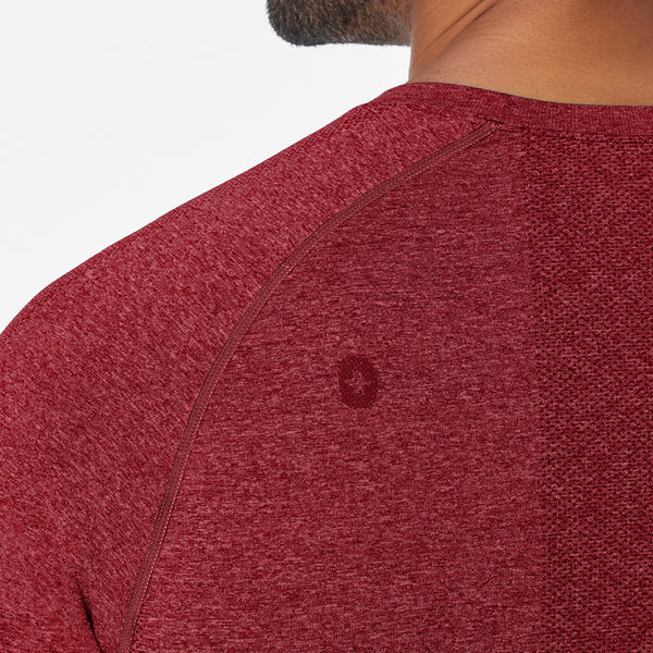 Men's Burgundy Makato Seamless - Long-Sleeve Underscrub