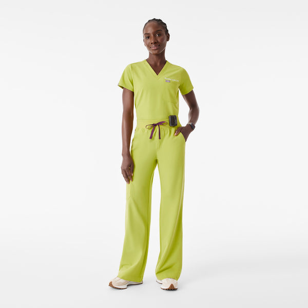 Women's Celery Isabel High-Rise Wide-Leg - Scrub Pant