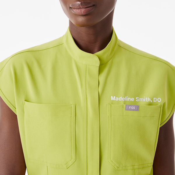 Women's Celery Rafaela Wide-Leg - ScrubJumpsuit™
