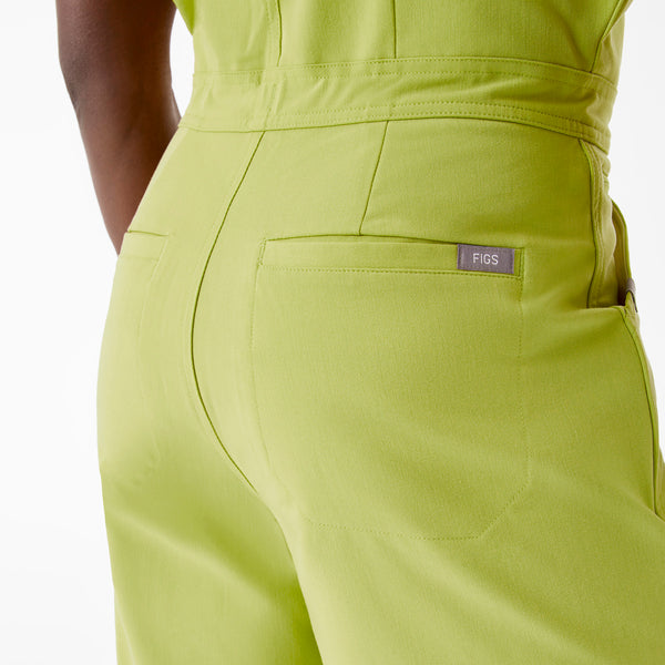 Women's Celery Rafaela Wide-Leg - ScrubJumpsuit™