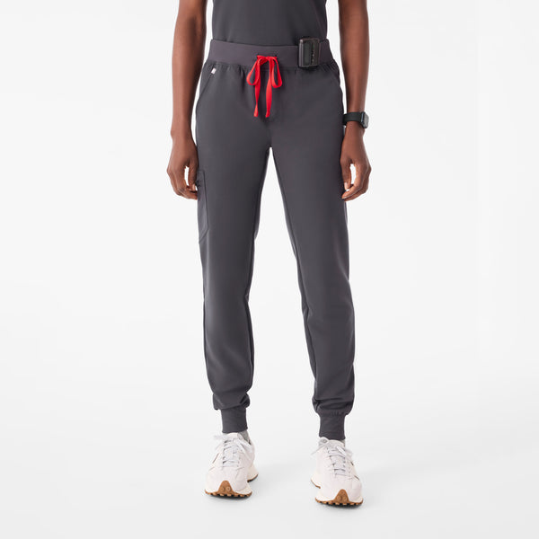 Women's Charcoal Zamora™ - Petite Jogger Scrub Pant