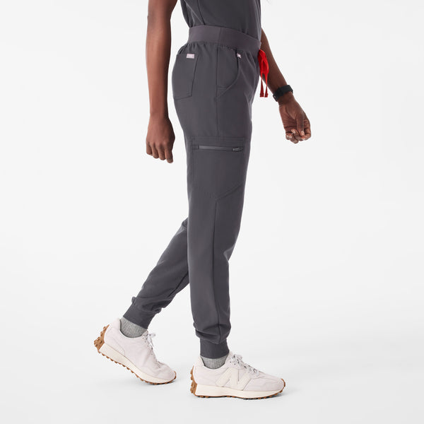 Women's Charcoal Zamora™ - Petite Jogger Scrub Pant