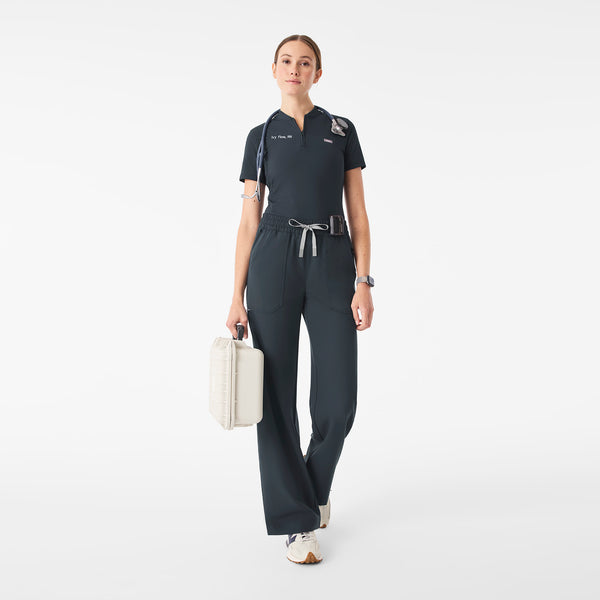 Women's Dark Harbor Roslyn Mid-Rise Wide-Leg - Tall Scrub Pant