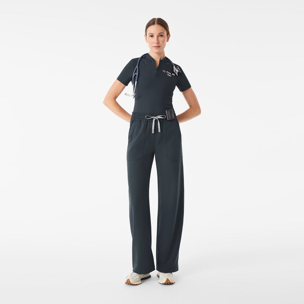 Women's Dark Harbor Roslyn Mid-Rise Wide-Leg - Tall Scrub Pant
