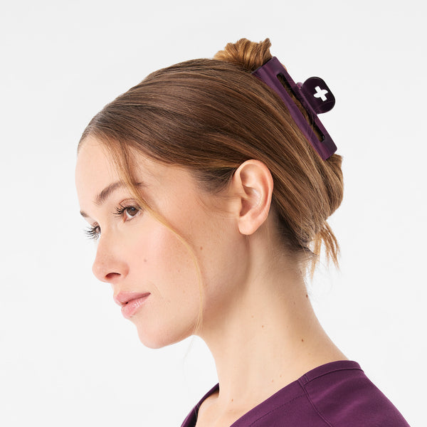 Deep Purple FIGS Claw Clip
