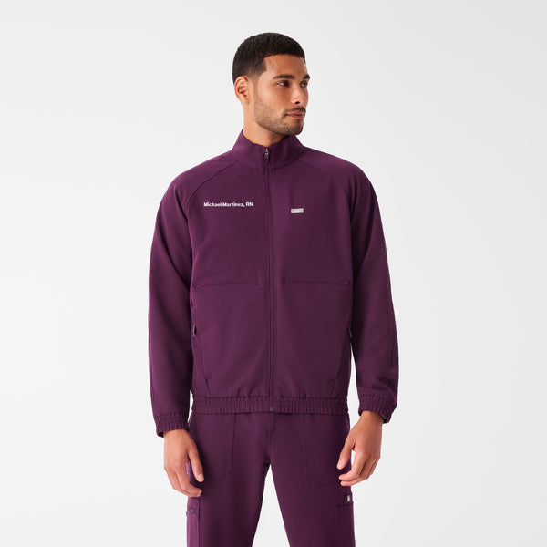 Men's Deep Purple Cobaki - Scrub Jacket