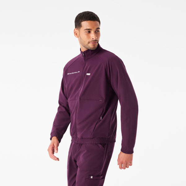 Men's Deep Purple Cobaki - Scrub Jacket