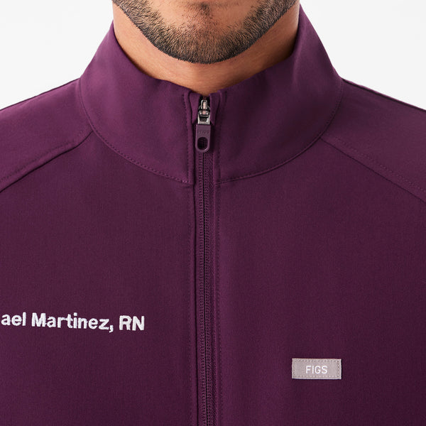 Men's Deep Purple Cobaki - Scrub Jacket
