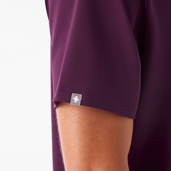 Men's Deep Purple Dawes FlexKnit - ¼ Zip Scrub Top