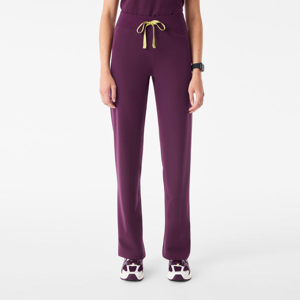 Women's Deep Purple Livingston High-Rise - Straight-Leg Scrub Pant™