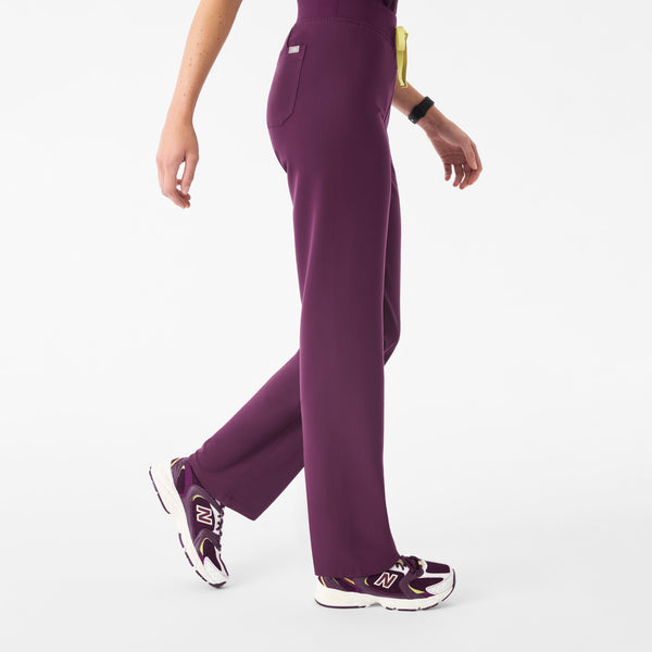 Women's Deep Purple Livingston High-Rise - Straight-Leg Scrub Pant™