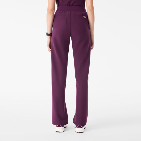 Women's Deep Purple Livingston High-Rise - Straight-Leg Scrub Pant™