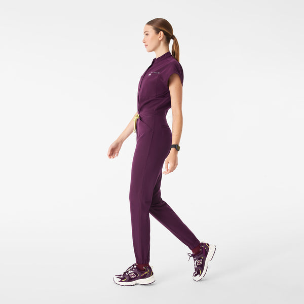 Women's Deep Purple Rafaela Cargo - ScrubJumpsuit™