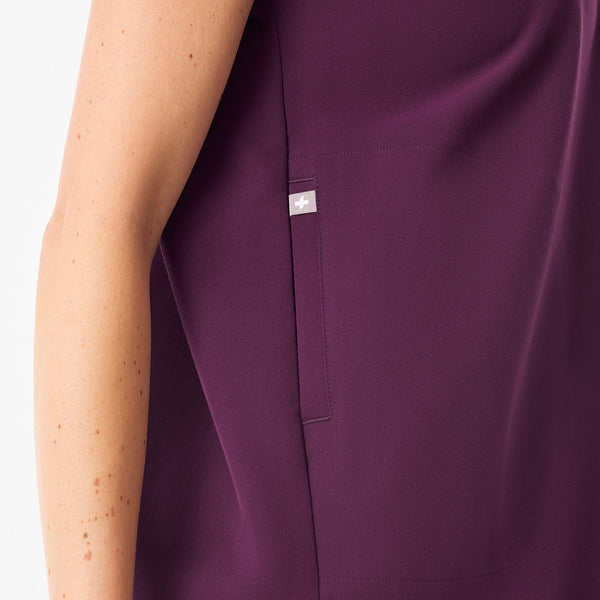 Women's Deep Purple Rafaela - Oversized Scrub Top™