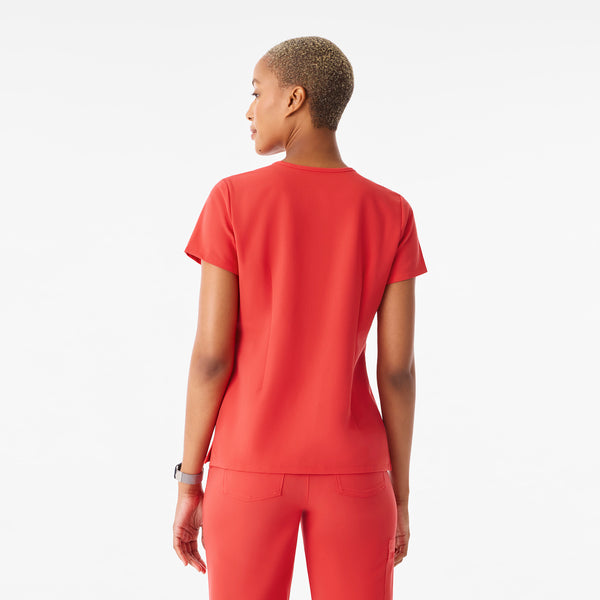 Women's Hibiscus Catarina Petite -  Scrub Top™