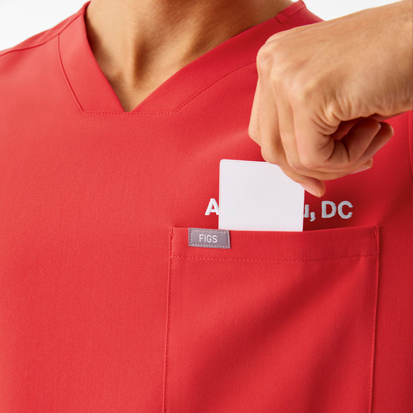 Men's Hibiscus Chisec -  Scrub Top™