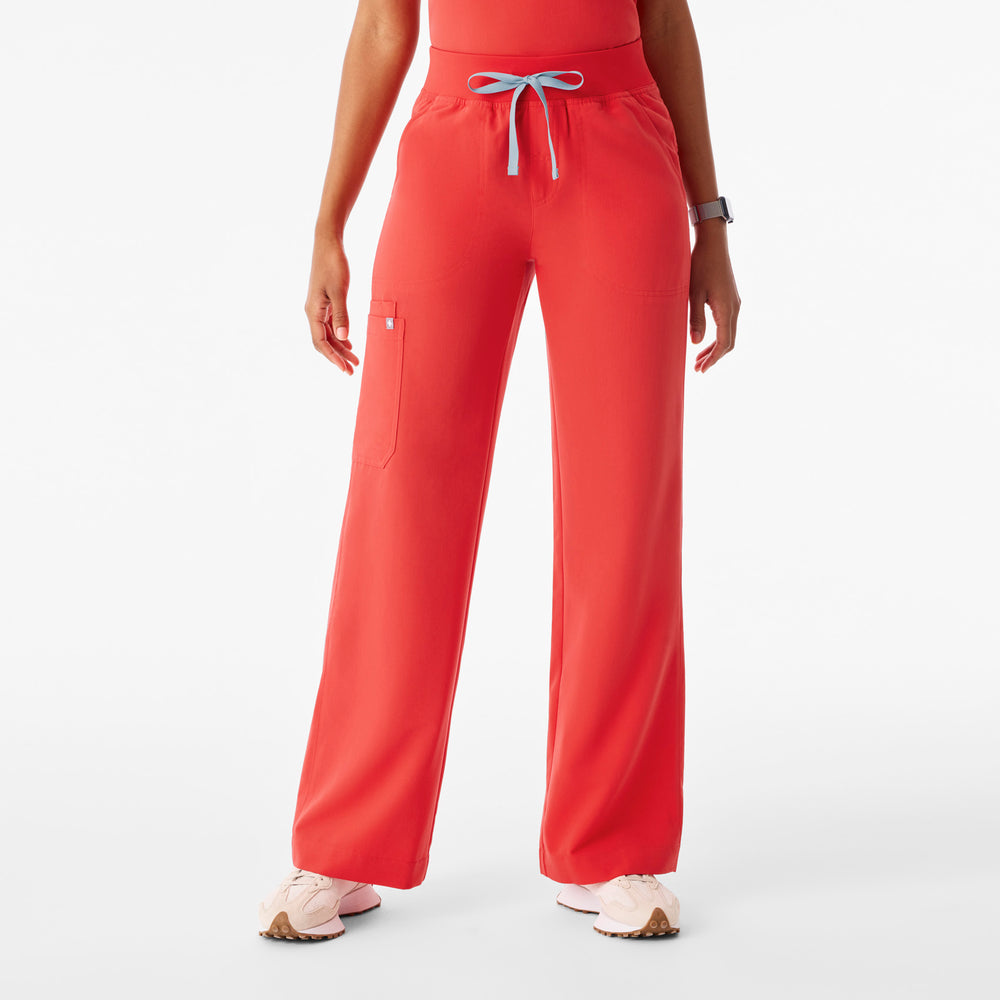 Women's Hibiscus Isabel High-Rise Wide-Leg - Tall Scrub Pant