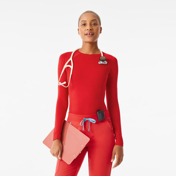 Women's Hibiscus Salta Seamless - Long-Sleeve Underscrub