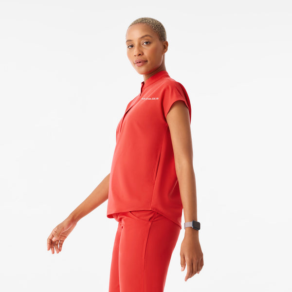 Women's Hibiscus Rafaela - Oversized Scrub Top™