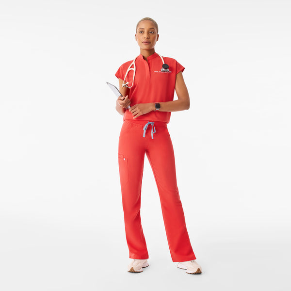 Women's Hibiscus Rafaela - Oversized Scrub Top™