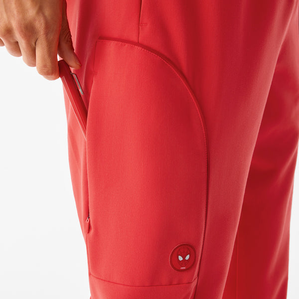 Men's Hibiscus Spider-Man Cairo - Short Straight-Leg Scrub Pant™