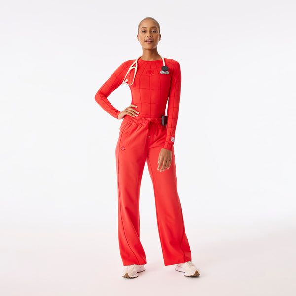 Women's Hibiscus Spider-Man Salta Seamless - Long-Sleeve Underscrub