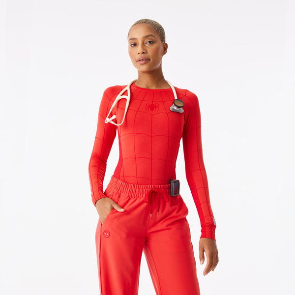 Women's Hibiscus Spider-Man Salta Seamless - Long-Sleeve Underscrub