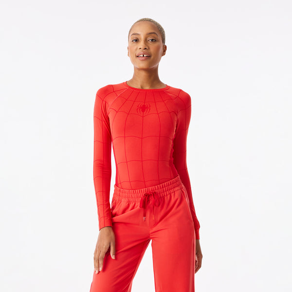 Women's Hibiscus Spider-Man Salta Seamless - Long-Sleeve Underscrub