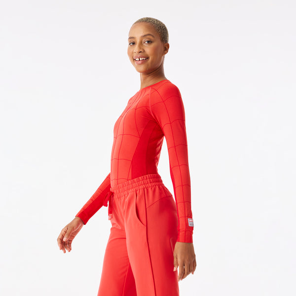 Women's Hibiscus Spider-Man Salta Seamless - Long-Sleeve Underscrub