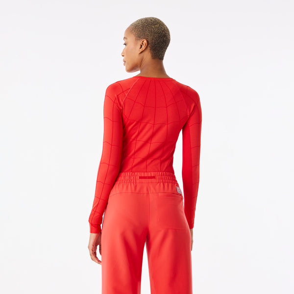 Women's Hibiscus Spider-Man Salta Seamless - Long-Sleeve Underscrub