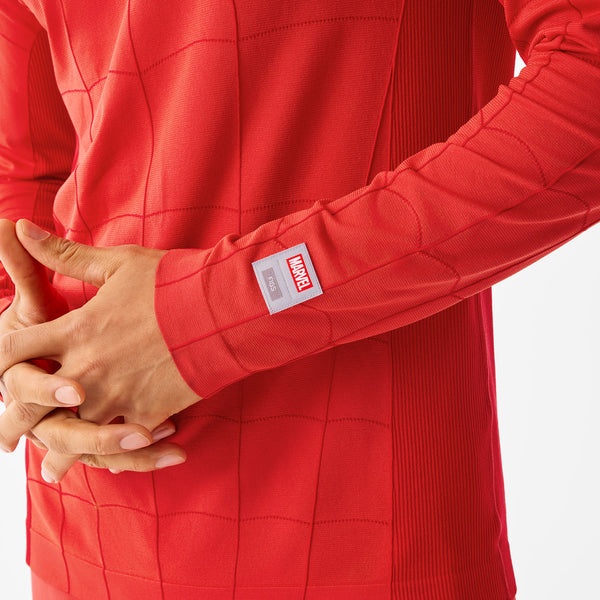 Men's Hibiscus Spider-Man Makato - Long-Sleeve Underscrub